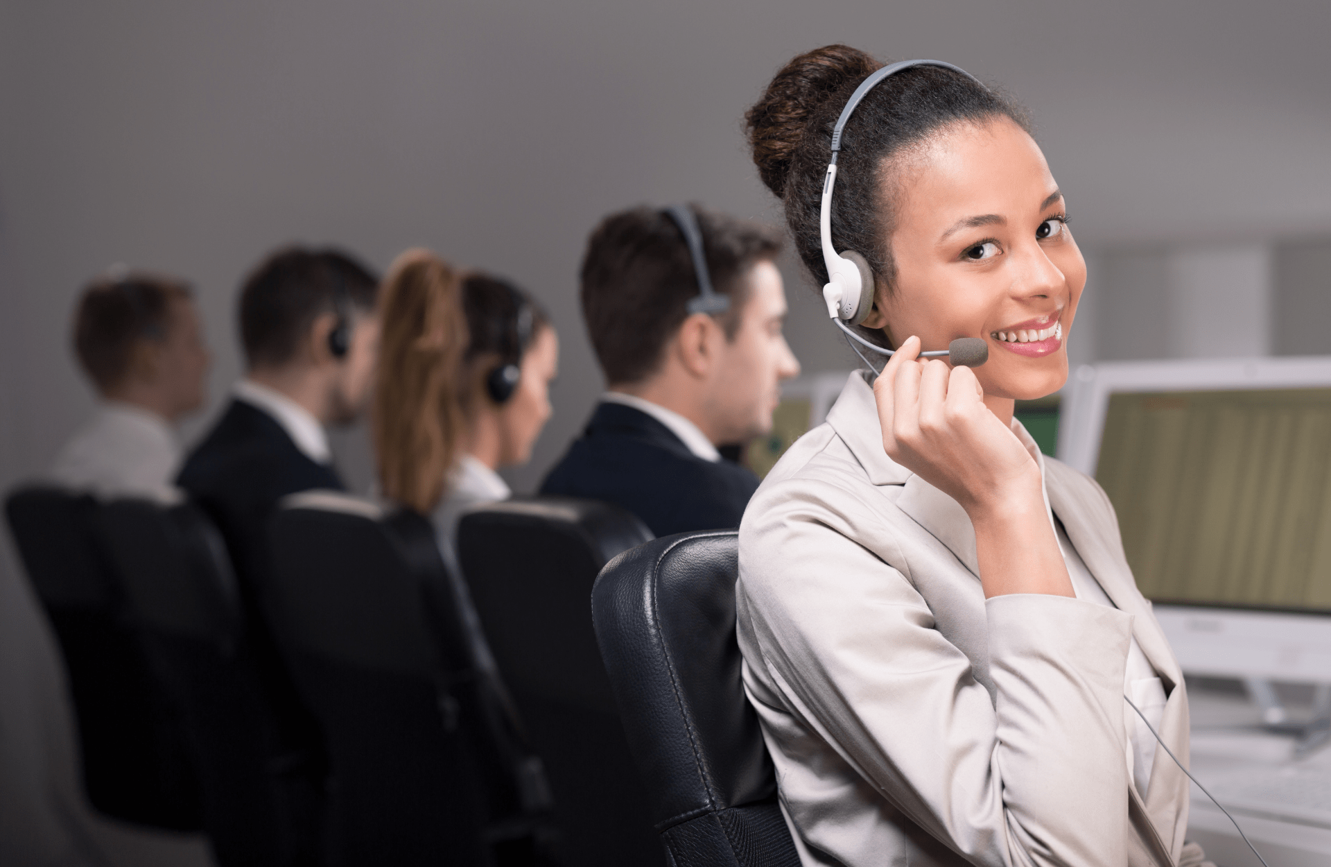 Centre d'appels pour le commerce de détail
