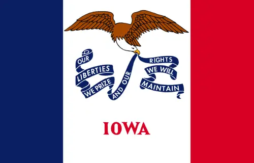 iowa flag