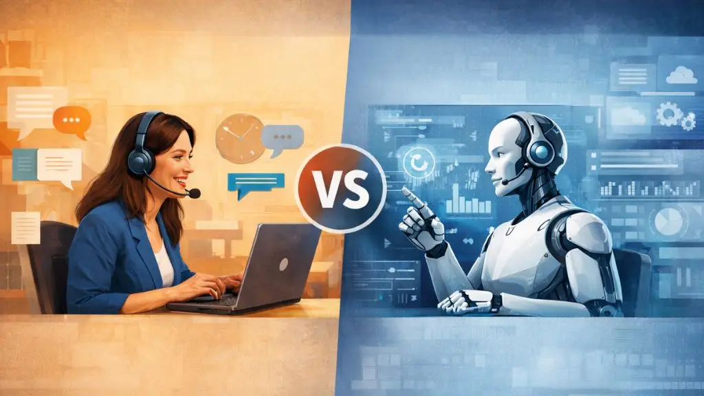 Human Virtual Assistants, AI Virtual Agents,Human Assistants, Virtual Agents, AI Automation