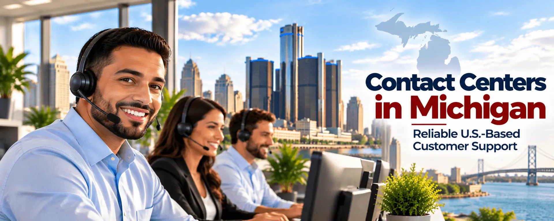 Callcenter in Michigan, Kontaktzentren in Michigan, Auslagerung nach Michigan, Callcenter in Michigan, Kontaktzentren in Michigan