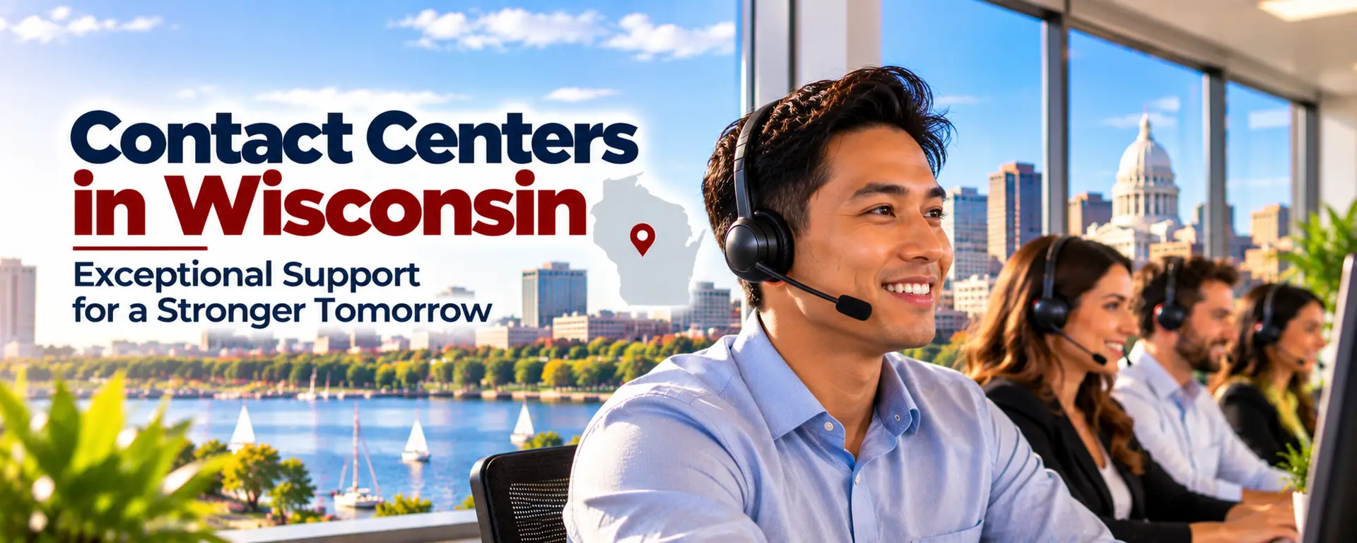 Kontaktzentren in Wisconsin, Callcenter in Wisconsin, Kontaktzentren in Wisconsin, Callcenter in Wisconsin, Kundenbetreuung in Wisconsin, Outsourcing nach Wisconsin