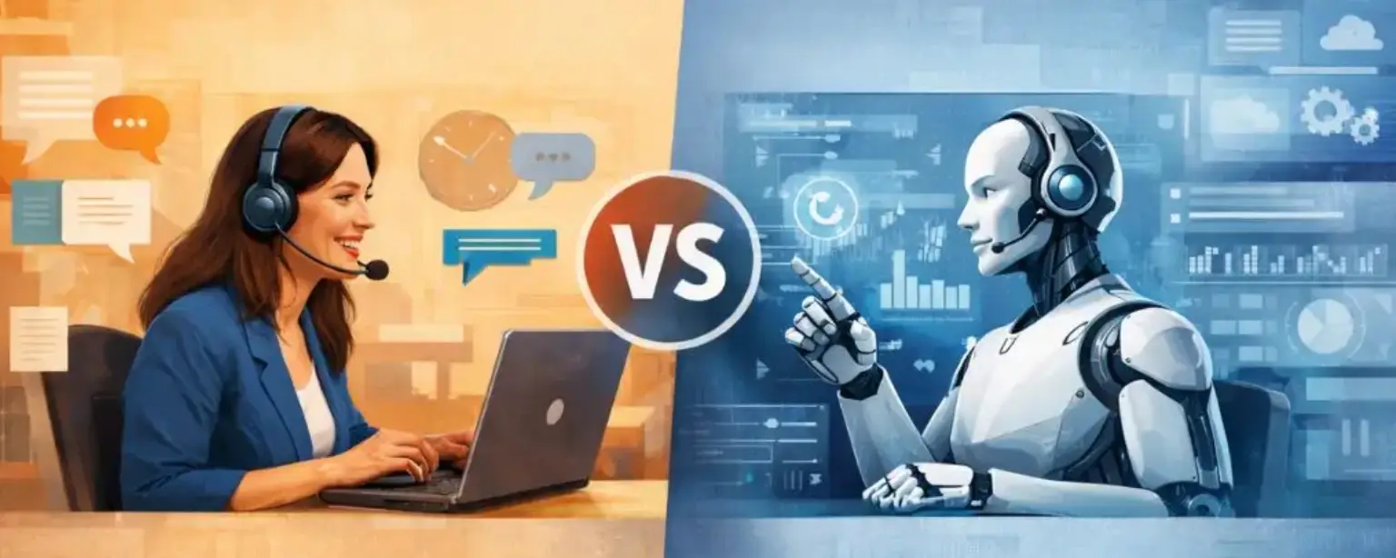 Assistants virtuels humains contre agents virtuels basés sur l'IA
