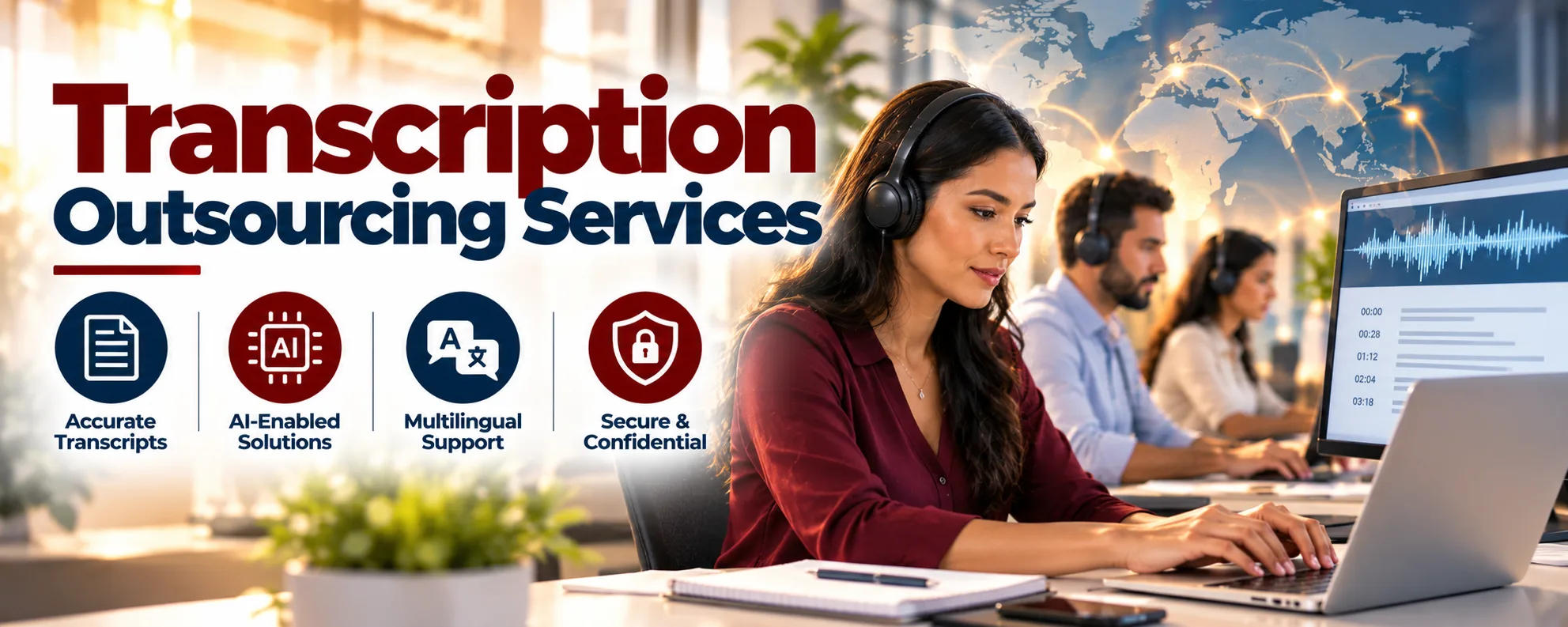 Transcription Outsourcing, Transcription Services, Transcription Companies, Healthcare Transcription, Transcription Agencies