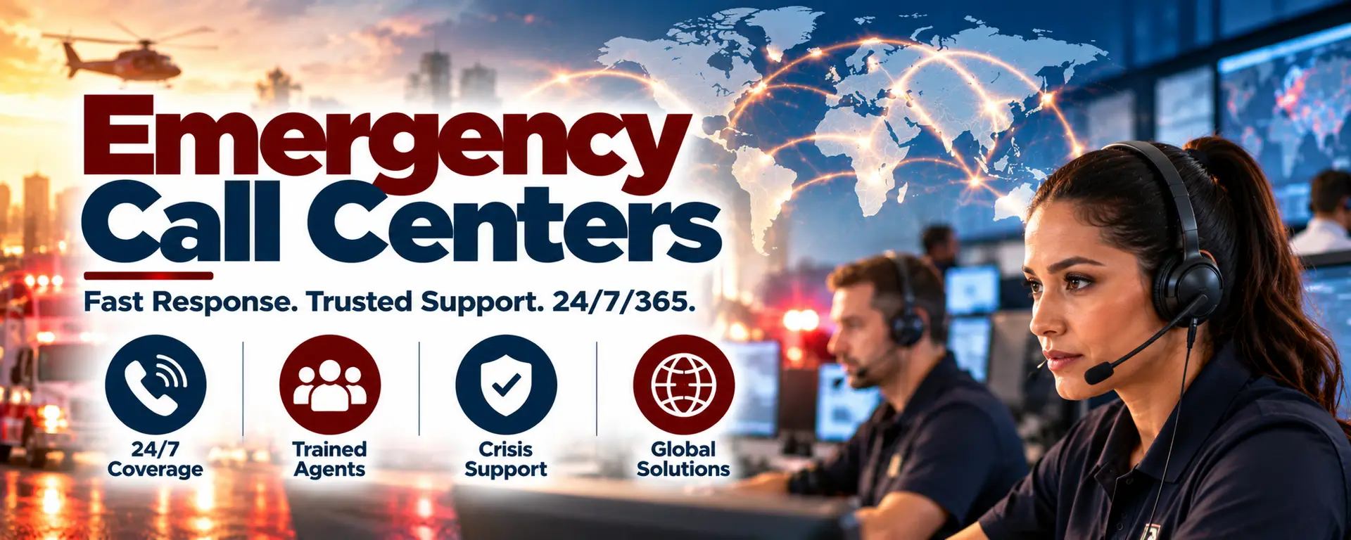 Emergency Contact Centers, Emergency Call Centers, Disaster Call Centers, Disaster Recovery Coronavirus Call Centers, vCall Center Business, Call Center Outsourcing Services, Customer Experience, Great Call Centers, Call Center Services, Emergency Hotlines, Disaster Hotlines