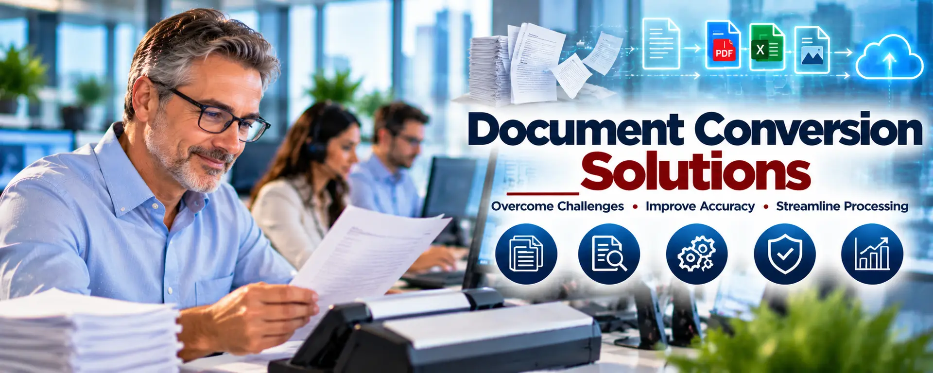 Retos en la conversión de documentos, servicios de procesamiento de documentos, servicios de maquetación de documentos, reconocimiento óptico de caracteres, OCR, conversión de documentos