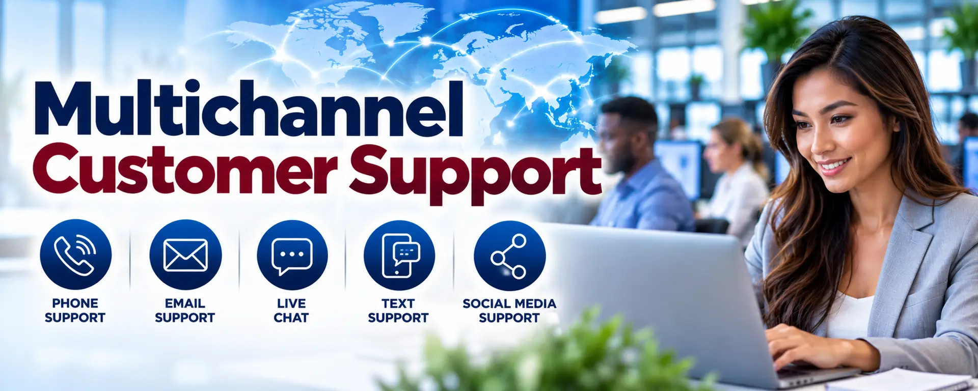 Scaling Your Customer Support, Multichannel Customer Support, Scale your Customer Support, Customer Support Call Centers, Automated, Multichannel, CRM Systems, Scalable Multichannel Support