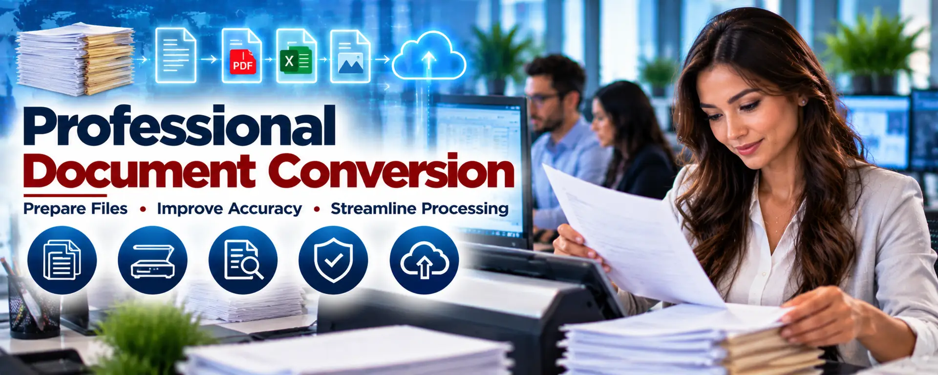 How to Prepare Your Files for a Professional Document Conversion Project, Invoices, Contracts, HR Files, Optical Character Recognition, OCR