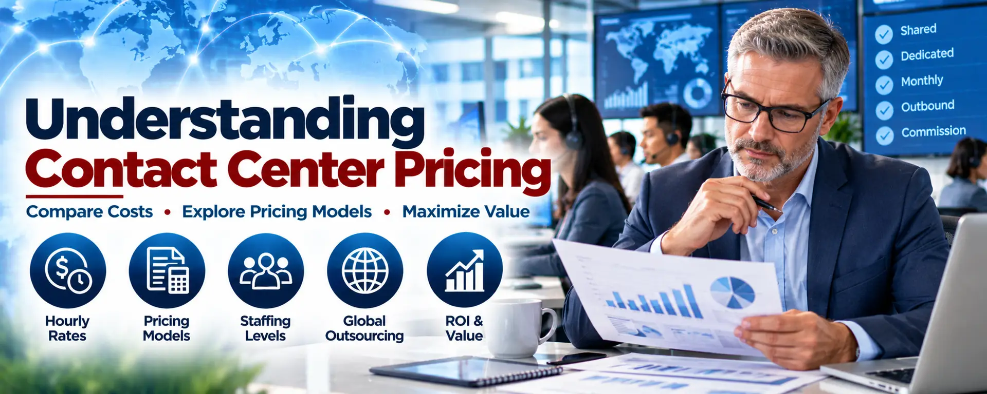 Contact Center Pricing, Outsource Internationally, Outsourcing Customer Service, Call Center Pricing Models, Contact Center Pricing